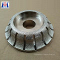 Vacuum Brazed Diamond Grinding Tool Bullnose Profiling Wheel for Granite